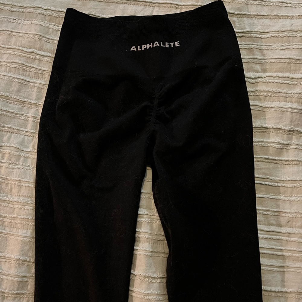 Black Alphalete Leggings